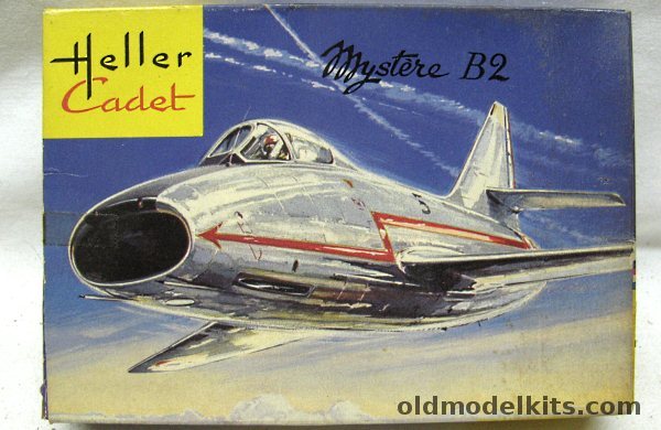 Heller 1/100 Dassault Mystere B2 - Cadet Issue, L040 plastic model kit